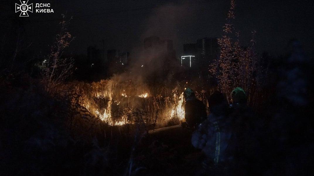 Окупанти в двадцятий раз атакували Київ у жовтні: військові знешкодили всі дрони.