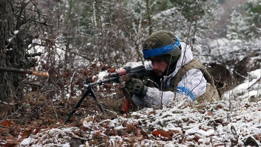 Иллюстративное фото. Украинский военный